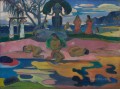 Mahana no atua Día de Dios c Postimpresionismo Primitivismo Paul Gauguin